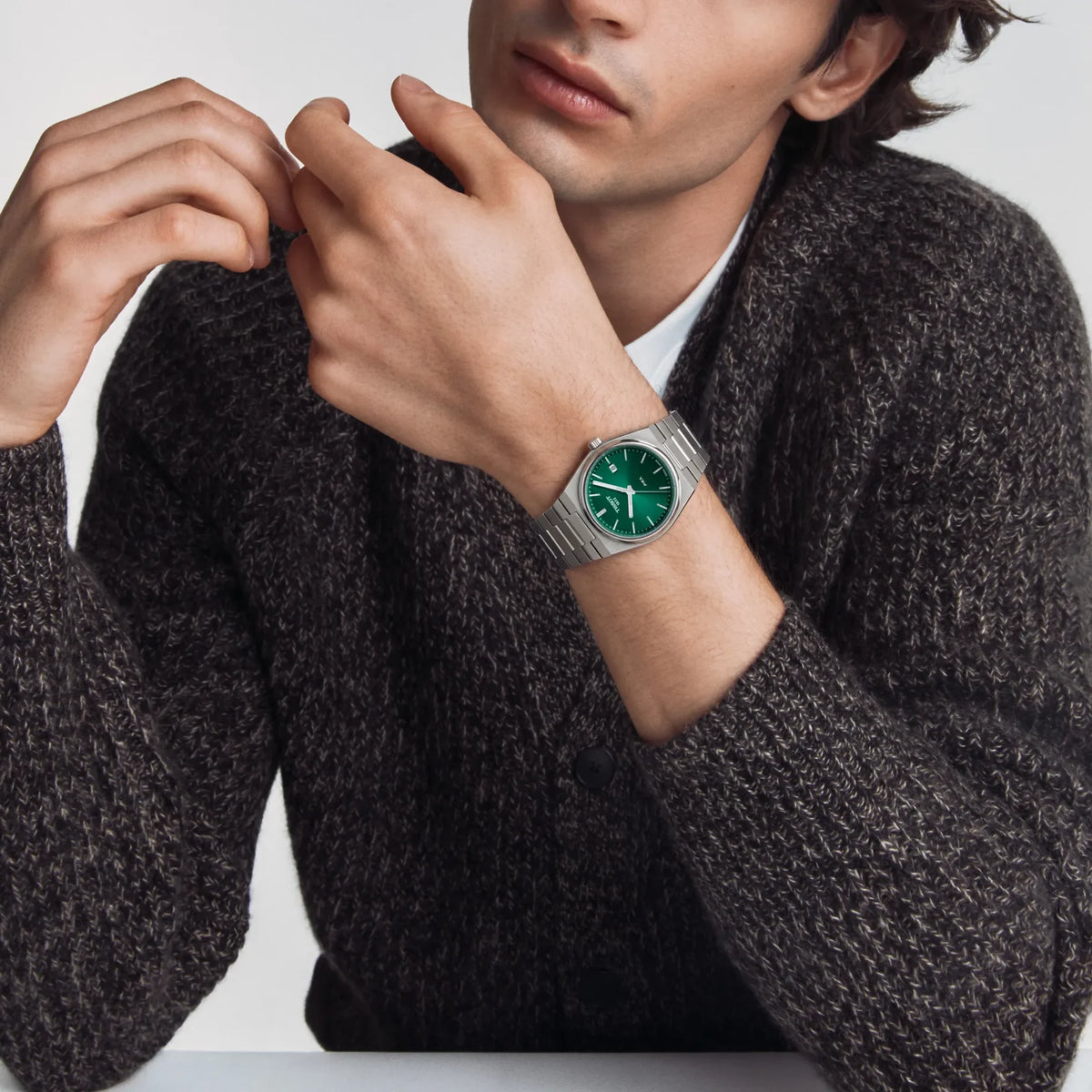 Tissot PRX 40mm – Vert | Qualité miroir de l’original